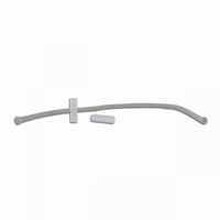 Lont + glazen lonthouder voor Mono concave 20cm
