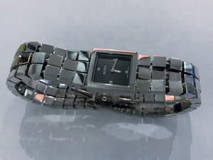 Alfex RVS dames horloge met schakelarmband